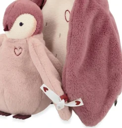 Kaloo Duo De Peluches Manchots Roses Doux Et Rassurants Avec Rubans En C^ Doudous
