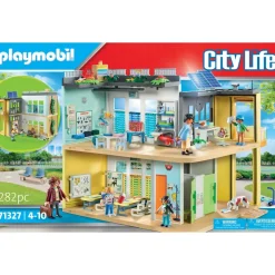 Playmobil Ecole aménagée City Life 71327^ La Ville, La Police Et Les Secours