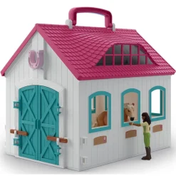 Schleich Ecurie transportable Horse Club^ La Ferme Et L'Univers Agricole