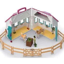 Schleich Ecurie transportable Horse Club^ La Ferme Et L'Univers Agricole