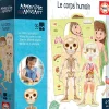 Educa Borras - Le Corps Humain, Jeu Éducatif^ Apprentissage Des Parties Du Corps