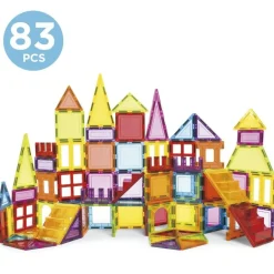 Educa Borras Educa magnetics 83 pièces - Construction en 3D^ Jeux De Construction Aimantés Et Magnétiques