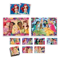 Clementoni Edukit 4 en 1 Disney Princesse^Enfant Puzzles Bébés Et Enfants