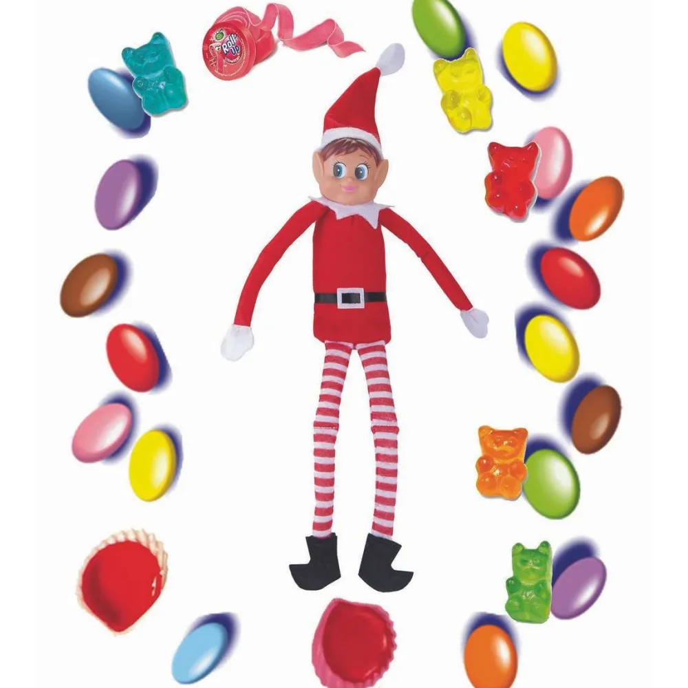 Mercier Elfe lutin de Noël 30 cm^ Gadgets Et Produits Fun