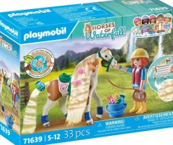 Playmobil Ellie avec cheval - Horses of the Waterfall 71639^ Les Animaux