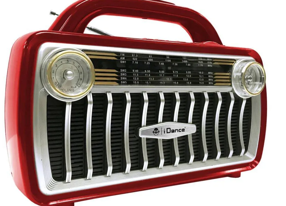 Enceinte Bluetooth Vintage 100 Avec Radio Fm^ High Tech Et Multimédia