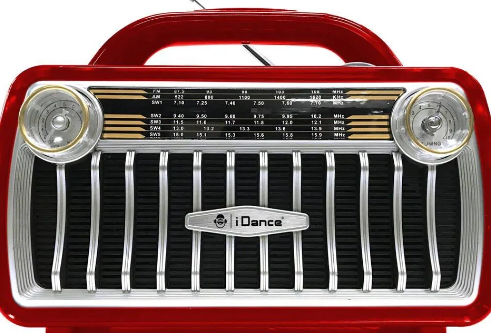 Enceinte Bluetooth Vintage 100 Avec Radio Fm^ High Tech Et Multimédia