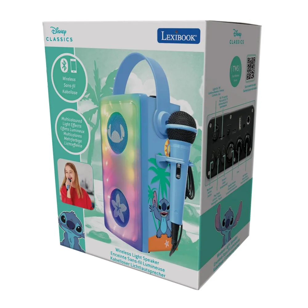 Lexibook Enceinte bluetouth lumineuse Stitch^ High Tech Et Multimédia