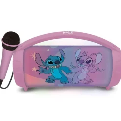 Lexibook Enceinte portable bluetooth sans fil lumineuse Angel^ Karaoké, Lecteurs Cd Et Mp3 Et Casques