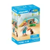 Playmobil Enfant avec 2 cochons d'Inde et accessoires My Life 71746^ Les Animaux