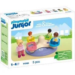 Playmobil Enfants et Tourniquet Junior 71701^ La Ville, La Police Et Les Secours