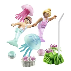 Playmobil Enfants sirènes méduses et coquillages Princess Magic 71504^ Les Princesses Et Fées