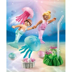 Playmobil Enfants sirènes méduses et coquillages Princess Magic 71504^ Les Princesses Et Fées