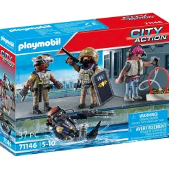 Playmobil Equipes des forces spéciales - City Action 71146^ La Ville, La Police Et Les Secours