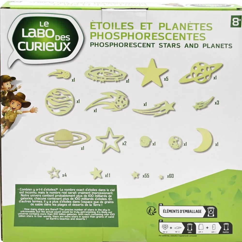 LE LABO DES CURIEUX Etoiles Et Planètes Phosphorescentes^ Astronomie Et Géographie
