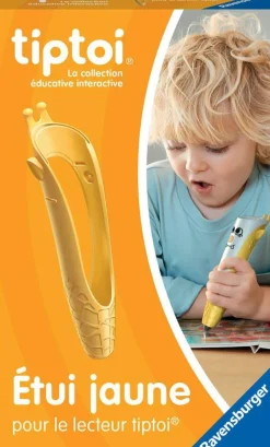 Ravensburger Etui jaune pour stylo interactif Tip Toi^ Stylos Interactifs