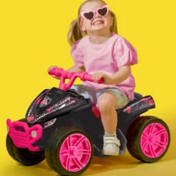 Moov'ngo Evo quad bike rose^ Véhicules D'Extérieur