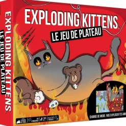 Asmodu00e9e Exploding Kittens Le jeu de plateau^ Jeux D'Ambiance