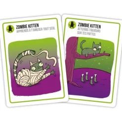 Asmodu00e9e Exploding kittens zombie kitten^ Jeux D'Ambiance