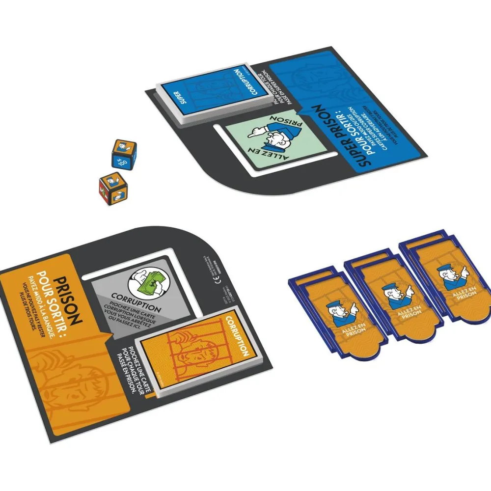 Hasbro Gaming Extension Monopoly Allez en prison^ Monopoly
