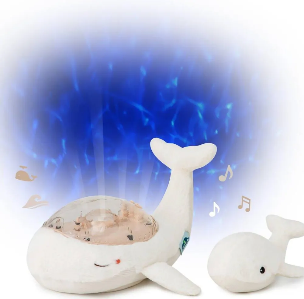 Cloud b Famille de Baleines tranquilles blanches -^ Mobiles Et Veilleuses