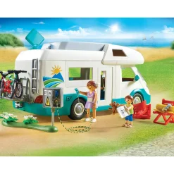 Playmobil Famille et camping-car Family Fun 70088^ Le Sport, Les Loisirs Et Les Vacances