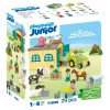 Playmobil Ferme avec Tracteur Junior 71656^ La Ferme Et L'Univers Agricole|Les Figurines Interactives Et À Fonction