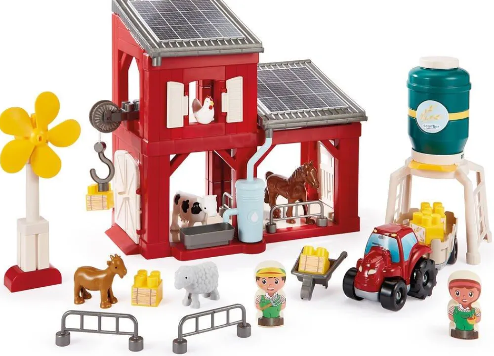 Ecoiffier Ferme Ecologique Abrick^ Jouets À Encastrer Et À Empiler