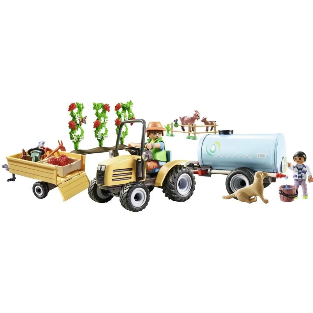 Playmobil Fermier avec tracteur et citerne - Country 71442^ La Ferme Et L'Univers Agricole