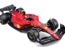 Bburago Ferrari 2022 Formule 1 Au 1/18 Avec Casque^ Modèles Réduits