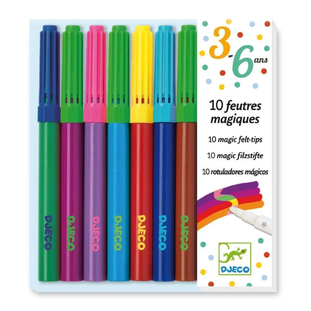 Djeco Feutres Magiques X10^ Dessin