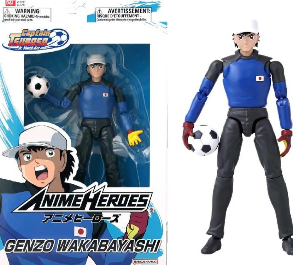 Bandai Figurine Anime Heroes - figurine Gento Wakabayashi - Captain Tsubasa^ Les Héros Et Personnages