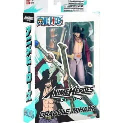 Bandai Figurine Anime Heroes One Piece Dracule Mihawk^ Les Héros Et Personnages