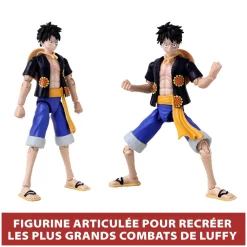 Bandai Figurine Anime Heroes One Piece Monkey Luffy Dressrosa^ Les Héros Et Personnages