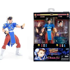 JADA Figurine articulée Chun-Li avec accessoires - Street Fighters^ Les Figurines Interactives Et À Fonction