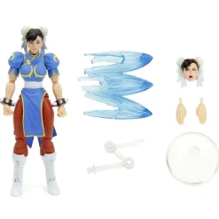JADA Figurine articulée Chun-Li avec accessoires - Street Fighters^ Les Figurines Interactives Et À Fonction