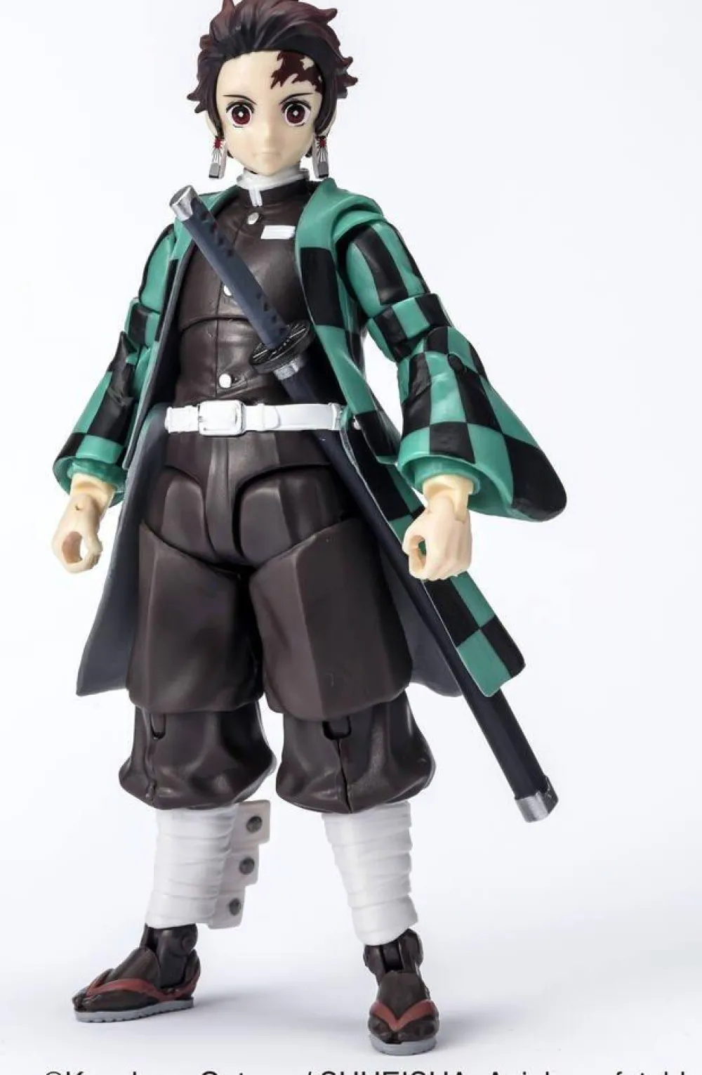 Bandai Figurine articulée 12cm Demon Slayer Tanjiro^ Les Héros Et Personnages