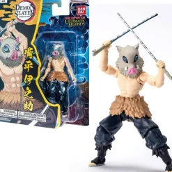 Bandai Figurine articulée 12cm Demon Slayer Inosuke^ Les Héros Et Personnages