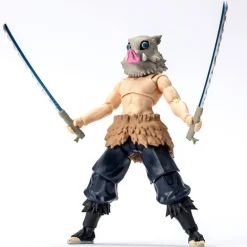 Bandai Figurine articulée 12cm Demon Slayer Inosuke^ Les Héros Et Personnages