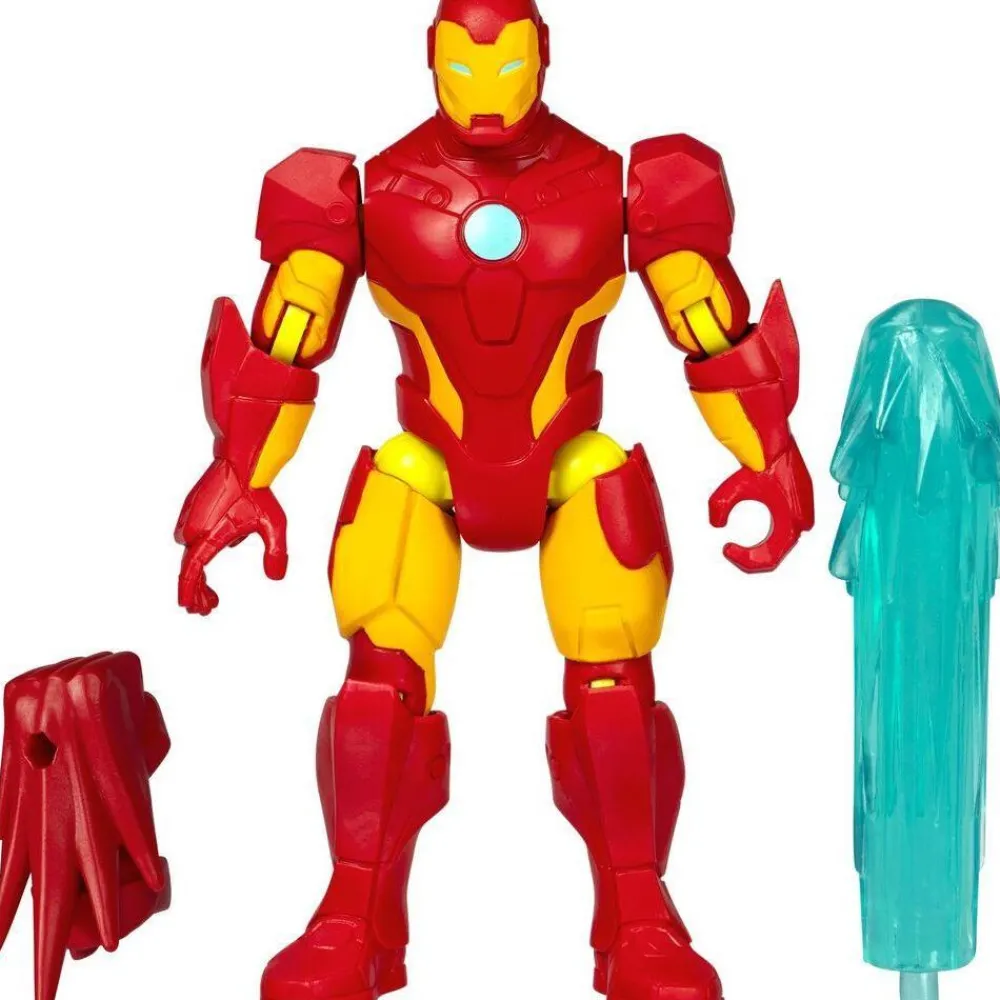 Hasbro Figurine Avengers - Iron Man - Mix Mashers^ Les Figurines Interactives Et À Fonction