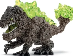 Schleich Figurine Eldrador - Lynx des ténèbres vs Broyeur de pIerre^ Les Monstres, Les Robots Et La Science-Fiction