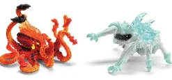 Schleich Figurine Eldrador - Pieuvre de lave vs insecte de glace^ Les Monstres, Les Robots Et La Science-Fiction