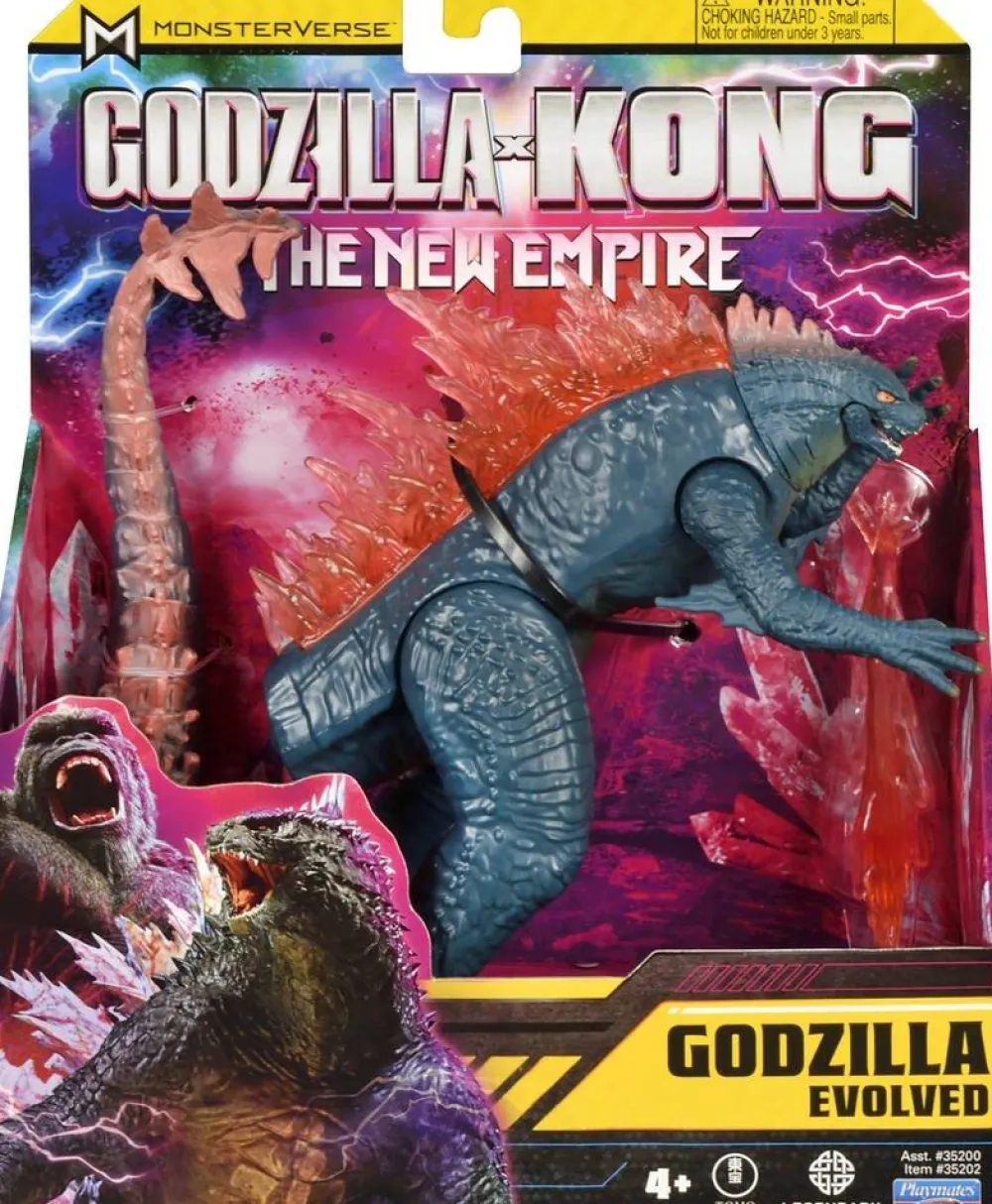 Giochi Preziosi Figurine Godzilla articulée 15 cm - Godzilla X Kong 2^ Les Monstres, Les Robots Et La Science-Fiction