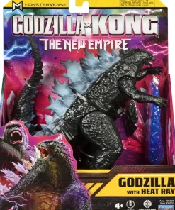 Giochi Preziosi Figurine Godzilla avec Heat Ray articulée 15 cm Godzilla X Kong^ Les Monstres, Les Robots Et La Science-Fiction