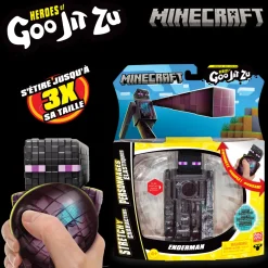 Moose Figurine Goo Jit Zu Enderman - Minecraft^ Les Figurines Interactives Et À Fonction