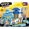 Moose Figurine Goo Jit Zu Hero Creator Tyro phosphorescent^ Les Figurines Interactives Et À Fonction