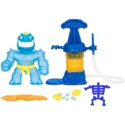 Moose Figurine Goo Jit Zu Hero Creator Tyro phosphorescent^ Les Figurines Interactives Et À Fonction