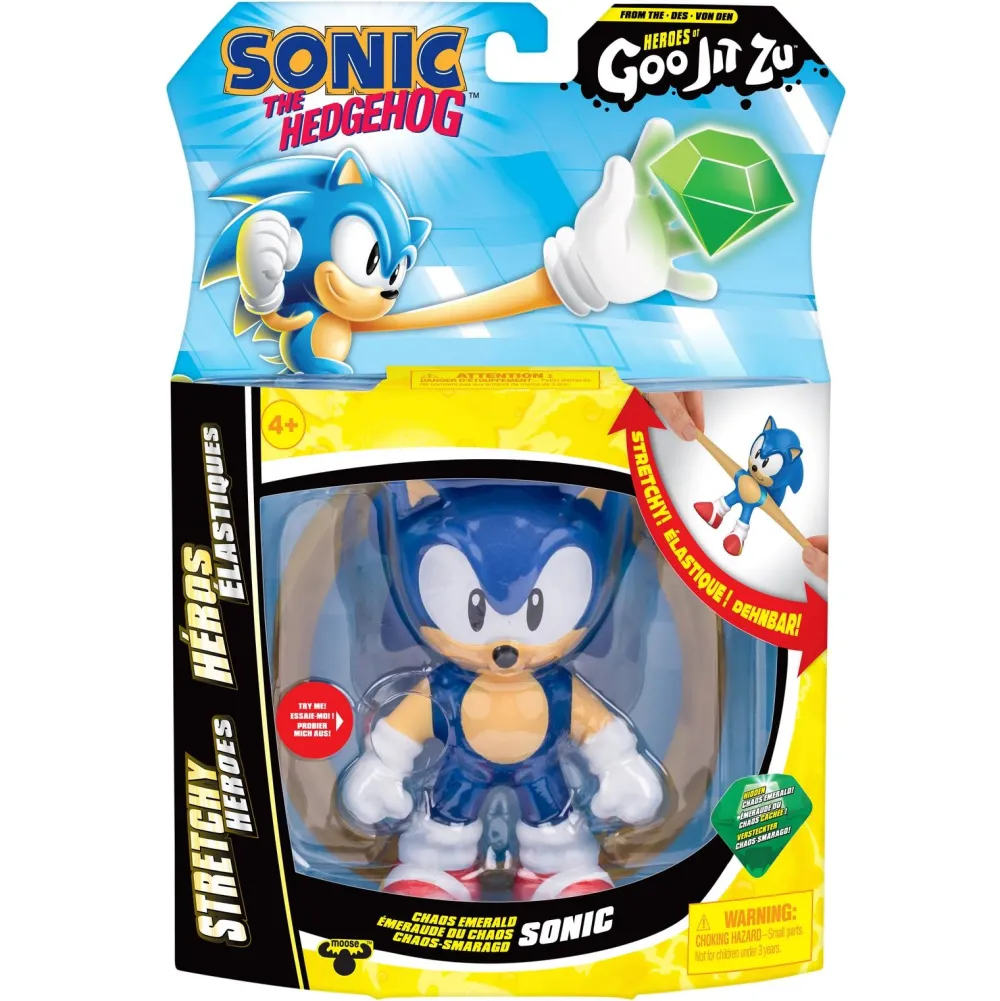 Moose Figurine Goo Jit Zu Sonic Emeraude^ Les Figurines Interactives Et À Fonction