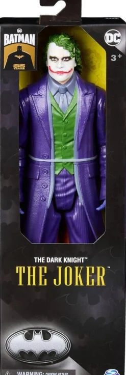 Spin Master Figurine Joker De 30 Cm - The Dark Knight Ba^ Les Héros Et Personnages
