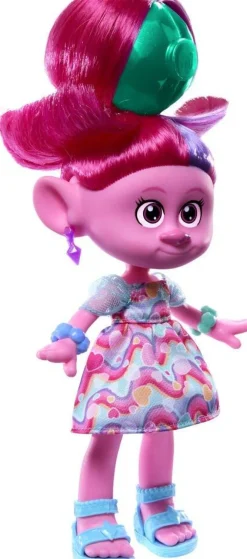 Mattel Figurine Poppy Hair Pops surprise 3 en 1^ Les Figurines Interactives Et À Fonction